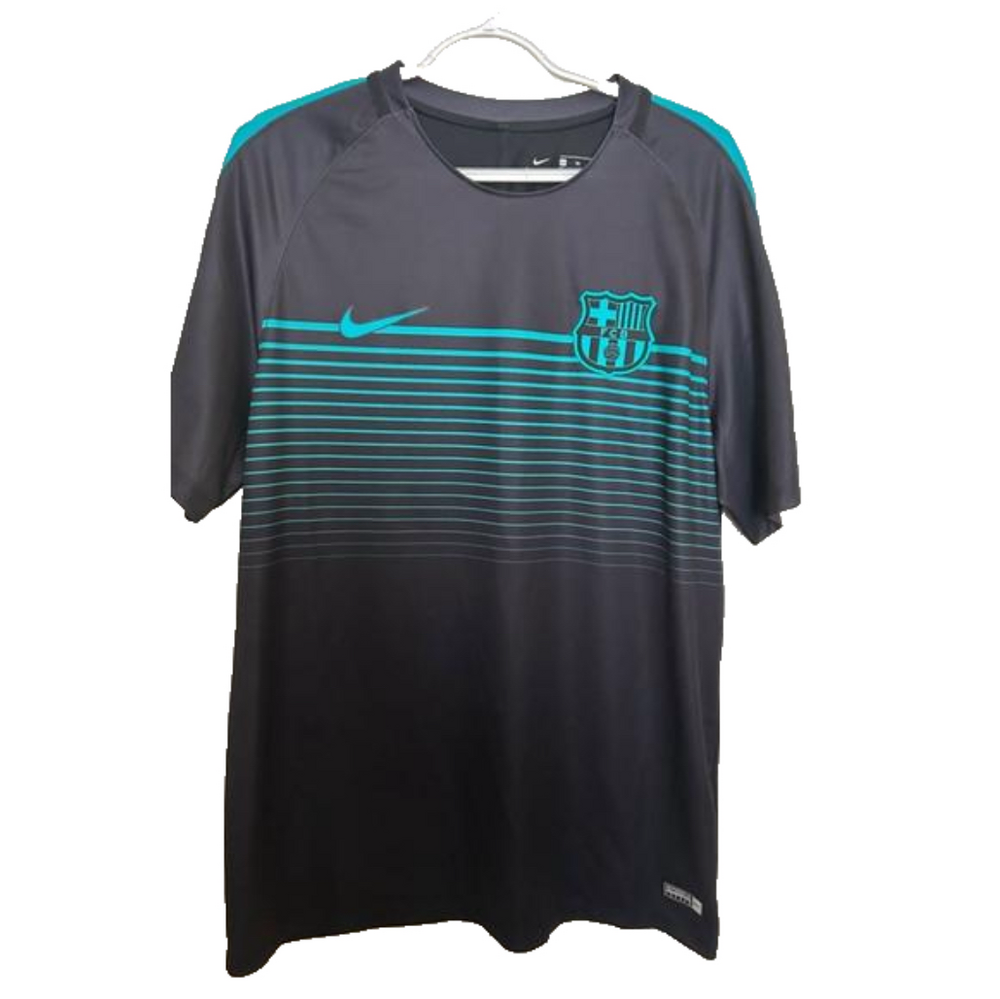 Men's Nike Black and Blue Dri-Fit Shirt Size XL
Preowned.